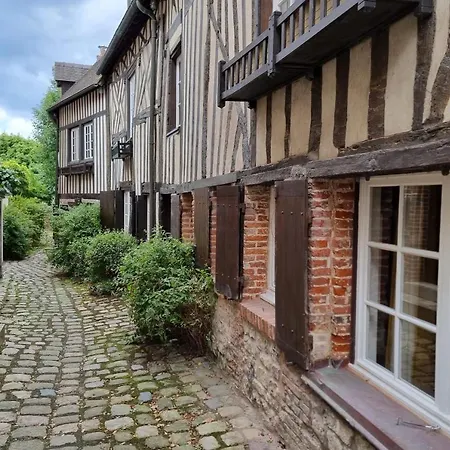 Appartamento Le Temps D'une Pause -quiet And Cosy - Center With Fireplace Honfleur